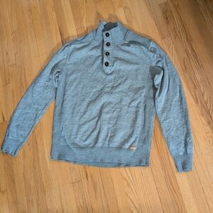 Mexx Men's Turtleneck Sweater in Gray